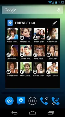 Contacts Widget android App screenshot 4